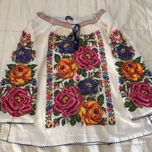 Hand Embroidered Shirt